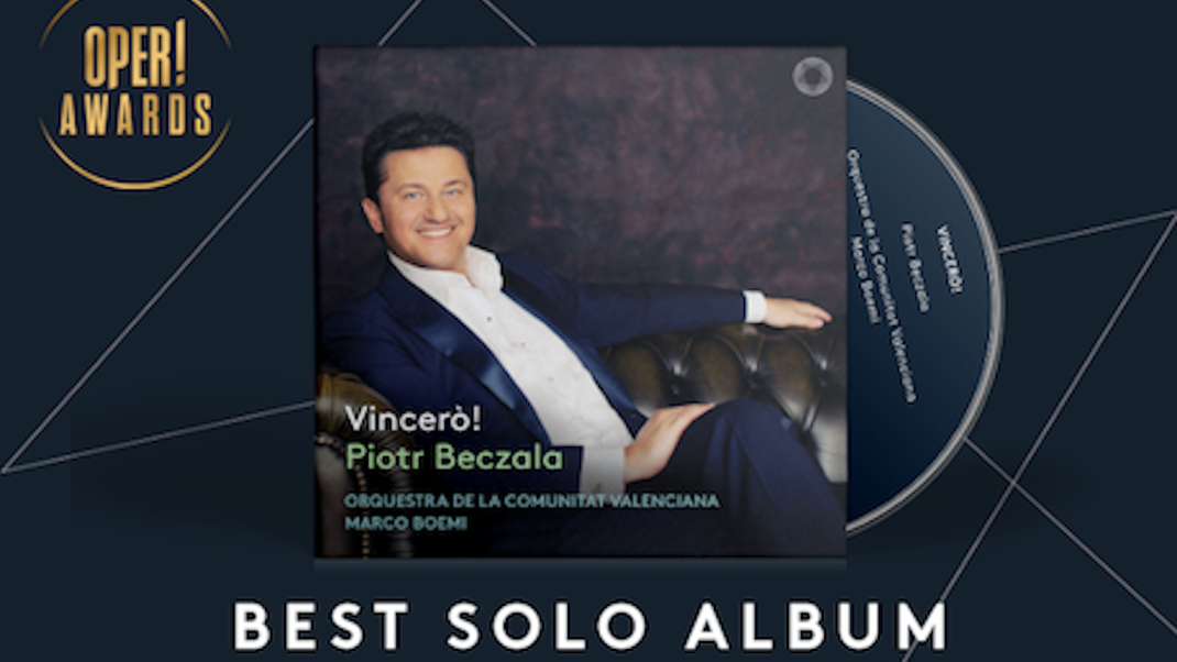 Vincerò wins the OPER! AWARDS as Best Solo Album 2020