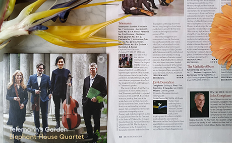 BBC Music Magazine reviews Telemann’s Garden