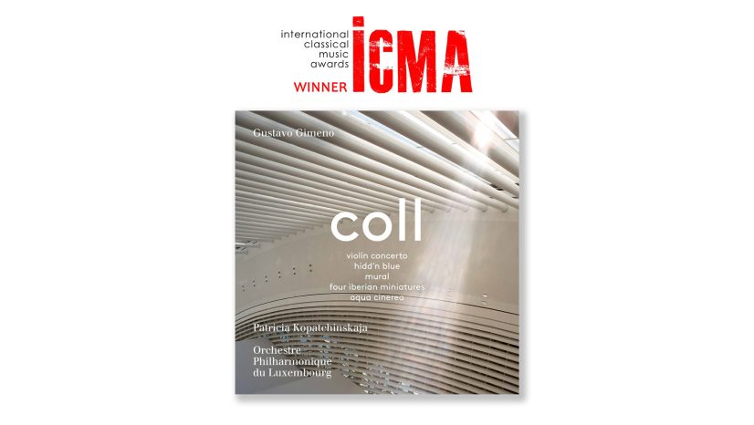 Francisco Coll Violin Concerto – Patricia Kopatchinskaja, Orchestre Philharmonique du Luxembourg, and Gustavo Gimeno Awarded at the 2022 ICMA Awards