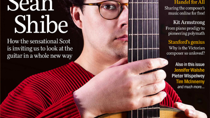 BBC Music Magazine Features Sean Shibe on the October 2023 Cover