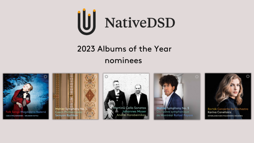 Native DSD Nominates Five PENTATONE Releases on their 2023 ‘Albums of the Year’ List