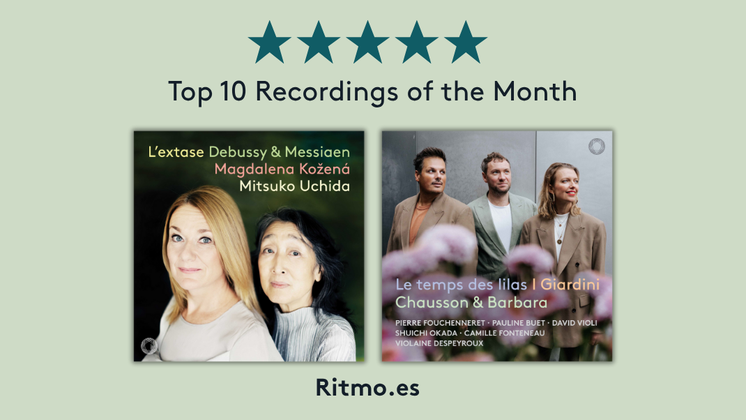 5 star reviews and Recordings of the Month for ‘L’extase’ and ‘Le temps des lilas’
