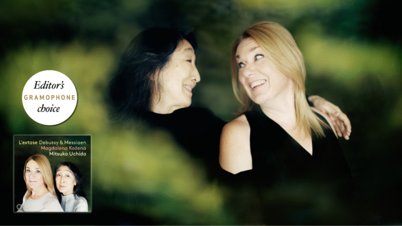 Gramophone Editor’s Choice for Magdalena Kožená & Mitsuko Uchida with ‘L’extase’