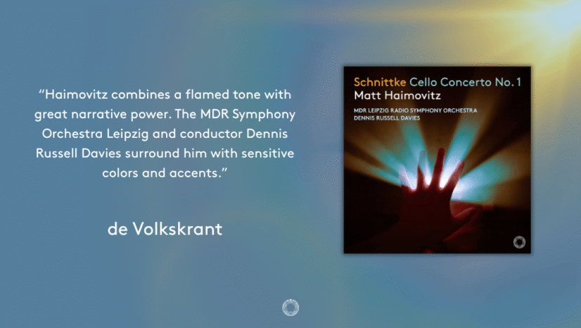“magnificent cellist Matt Haimowitz” – de Volkskrant