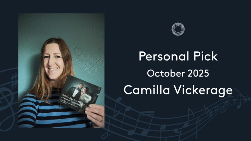 Camilla Vickerage’s Personal Pick of the Month – October 2025