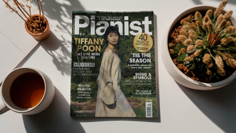 Tiffany Poon on the Cover of Pianist Magazine