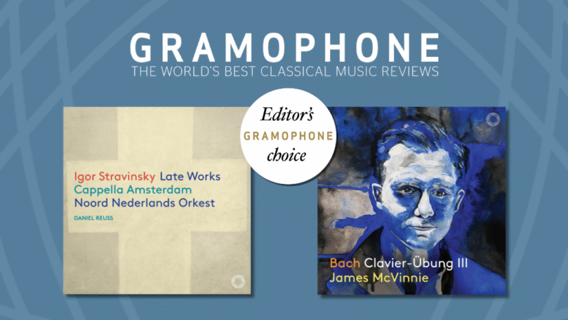 Gramophone Editor’s Choice for James McVinnie and Cappella Amsterdam