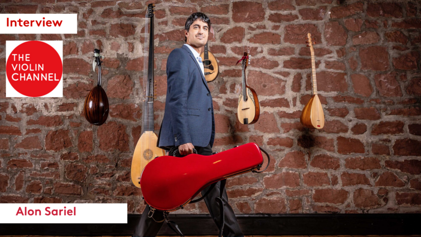 Alon Sariel Talks “Plucked Bach III” with The Violin Channel
