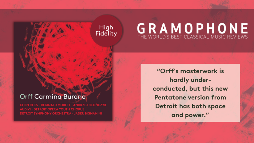 Gramophone: “Space and Power” for Carmina Burana