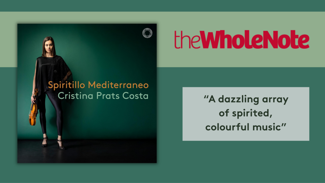 The WholeNote: A “Dazzling” Solo Debut for Prats Costa