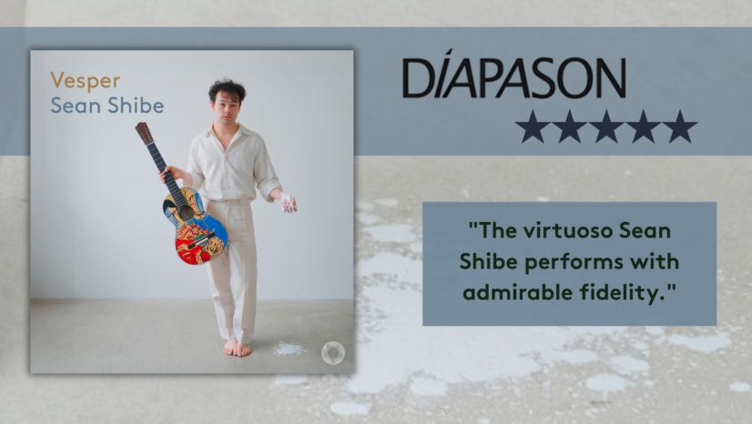 Diapason: Five Stars for Sean Shibe’s Vesper