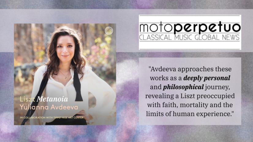 Moto Perpetuo Spotlights Avdeeva’s Metanoia