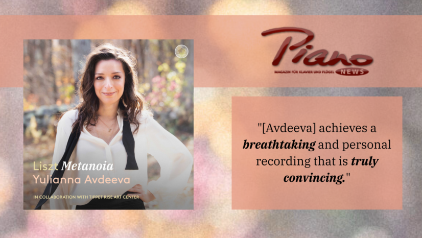 Piano News: “A Breathtaking and Personal Recording”