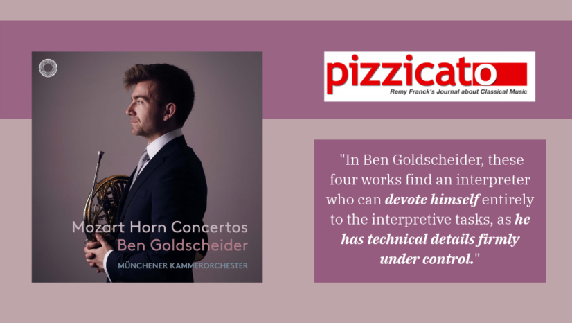 Goldscheider’s Mozart Earns Five Notes in Pizzicato