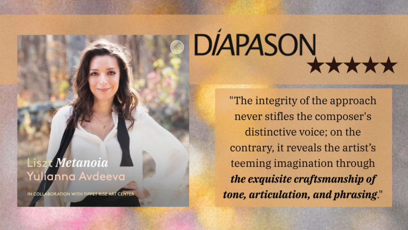 Five Stars in Diapason for Avdeeva’s Metanoia